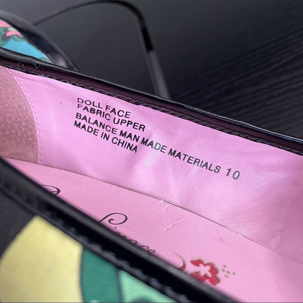 Poetic Licence Doll Face Colorful Fabric Upper With Leather Heel, 10 - Picture 16 of 16